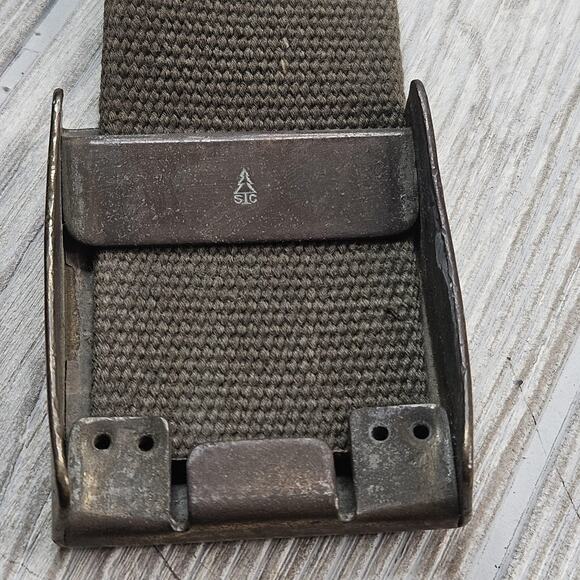 Vintage Bundeswehr Military German Web Belt - Picture 11 of 13